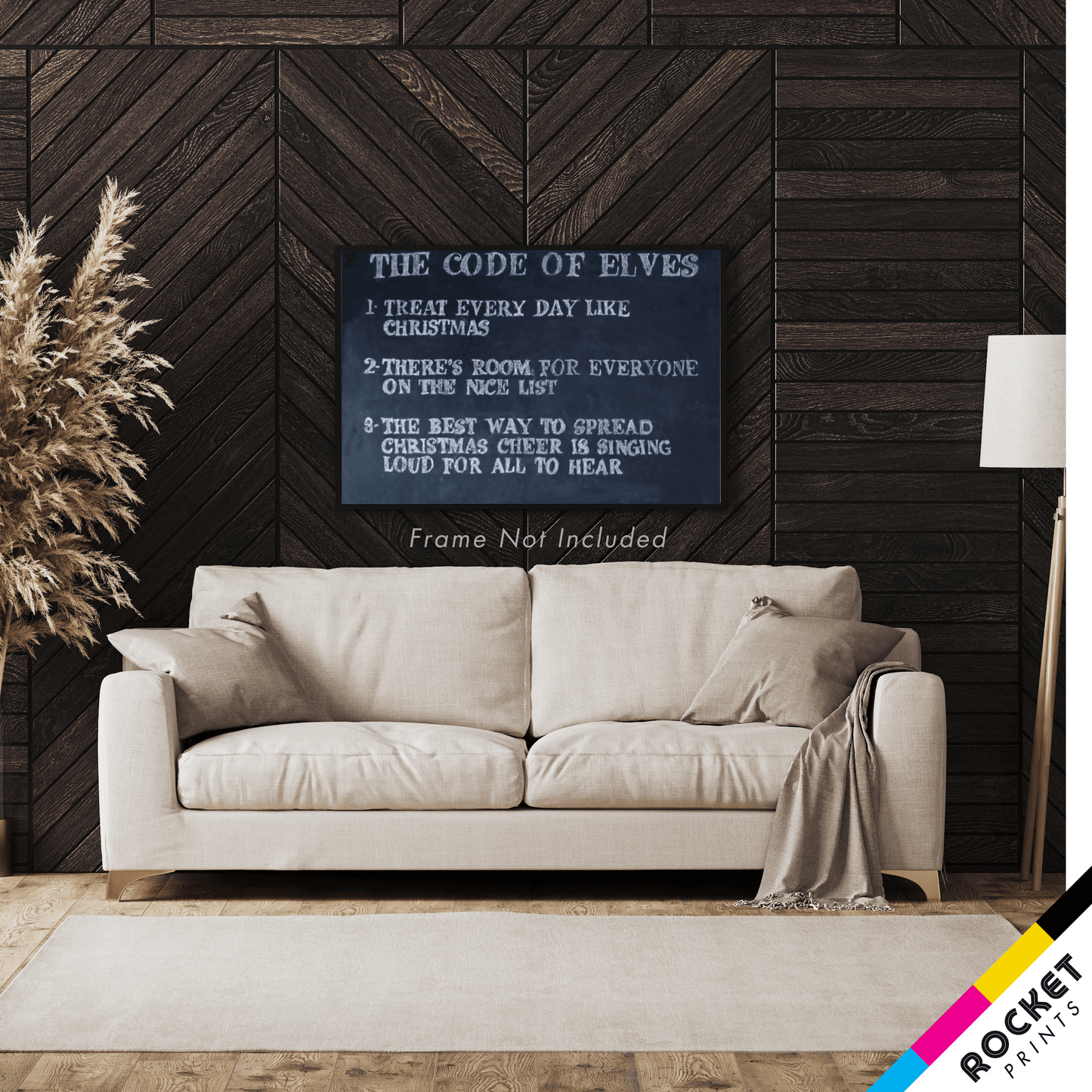 The Code Of Elves Spread Christmas Cheer Poster