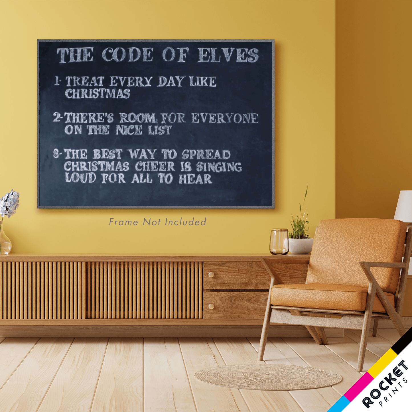 The Code Of Elves Spread Christmas Cheer Poster
