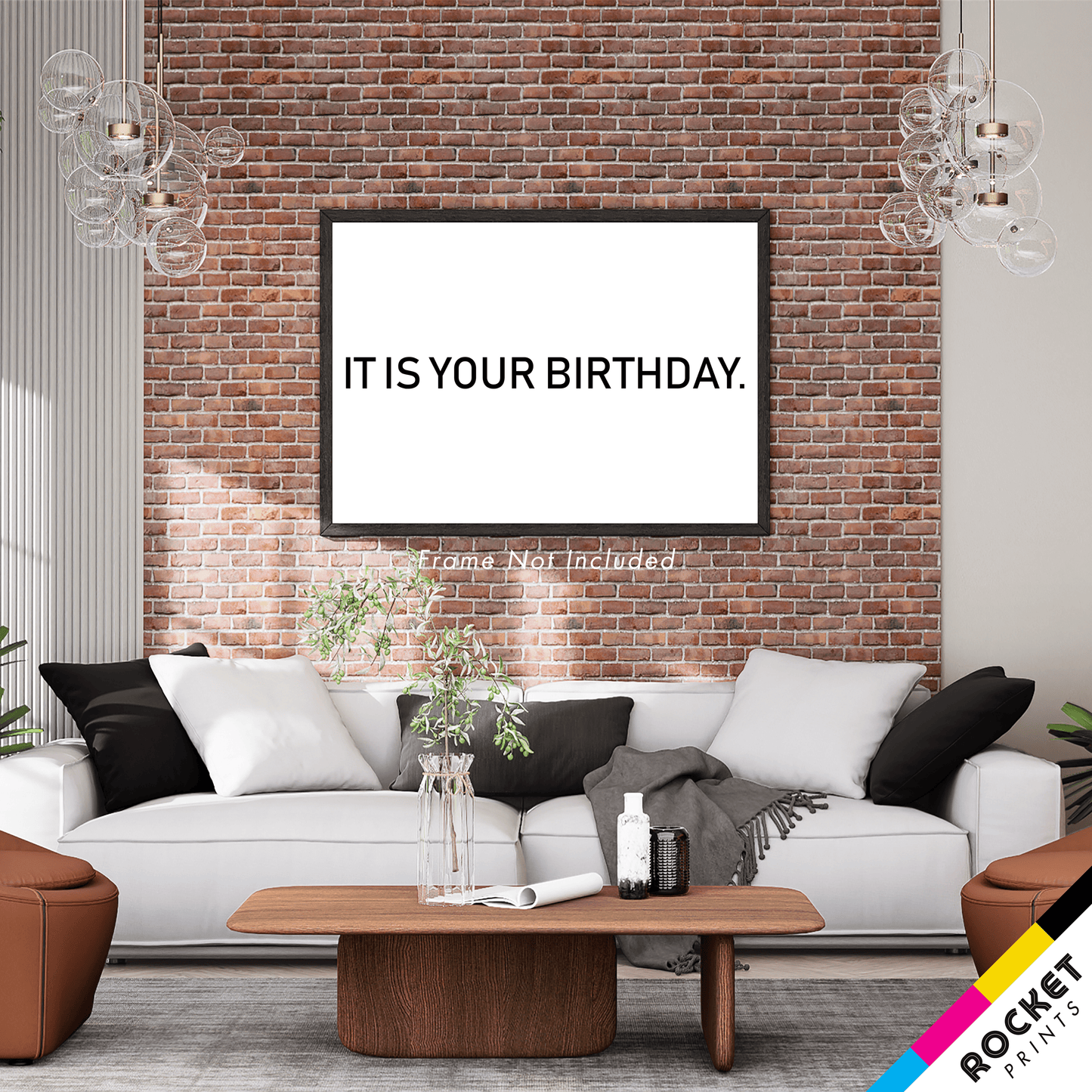 It Is Your Birthday Poster
