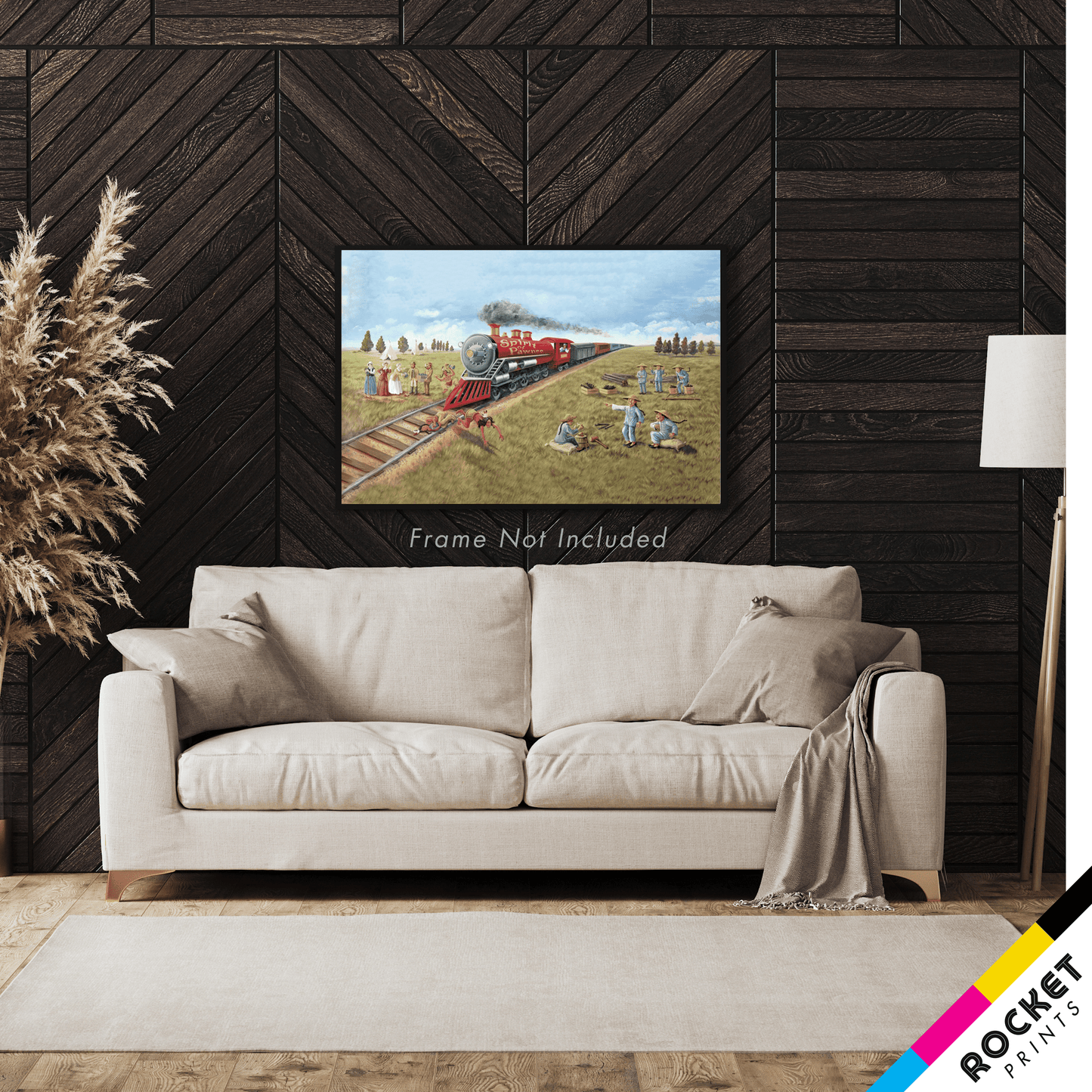 Spirit of Pawnee Pawnee City Hall Mural Poster