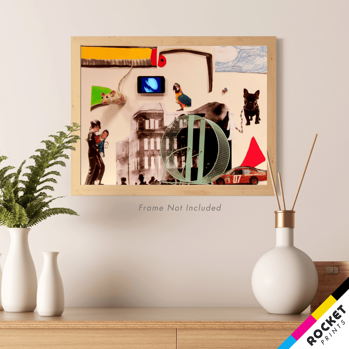 The Parks Department Camel Mural Poster