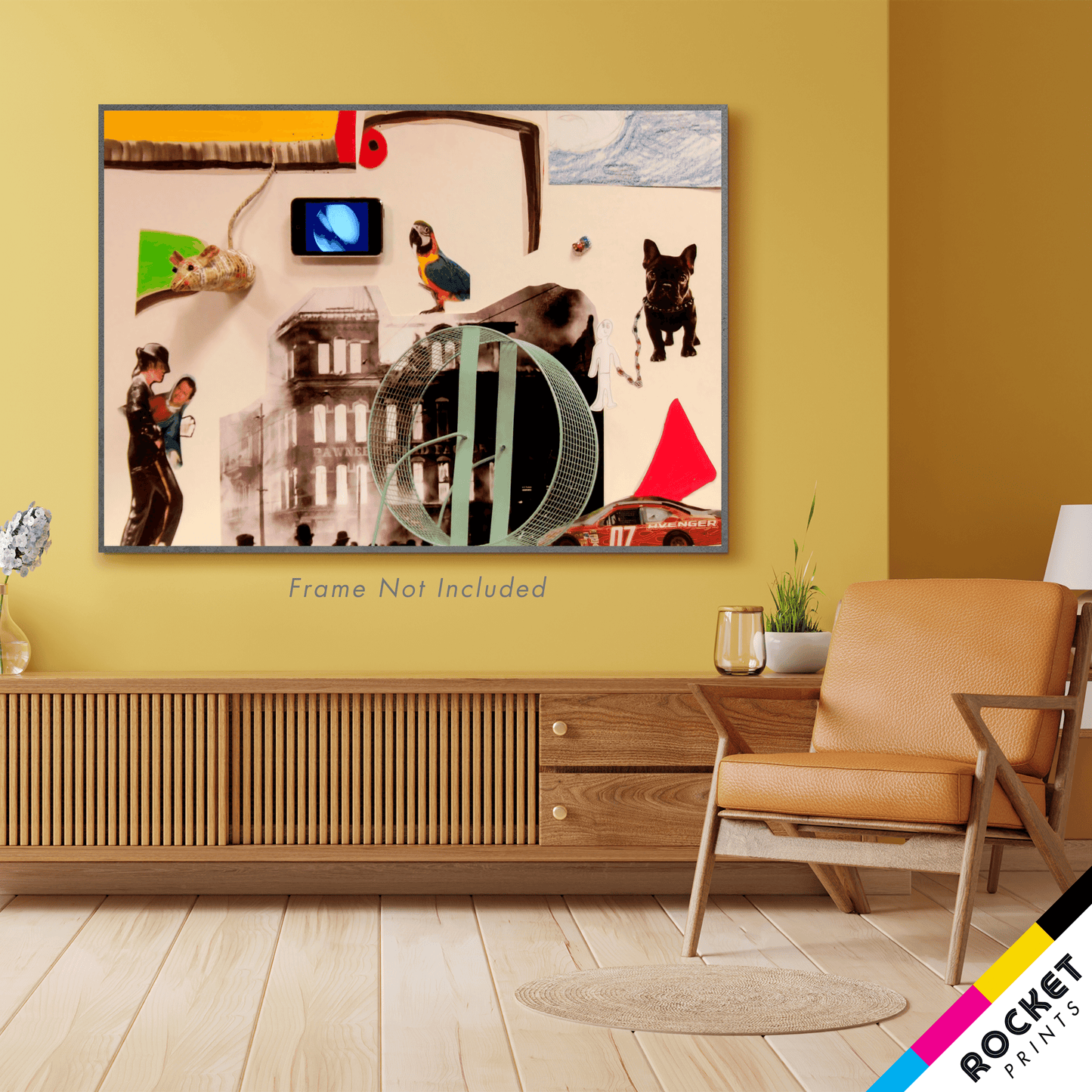 The Parks Department Camel Mural Poster
