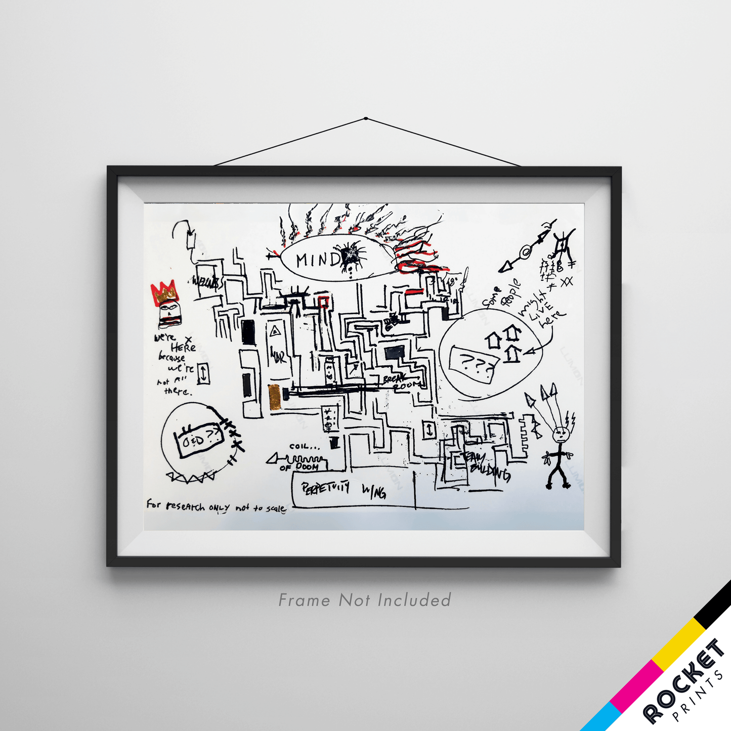 Petey's Map of Lumon Severed Floor - Poster