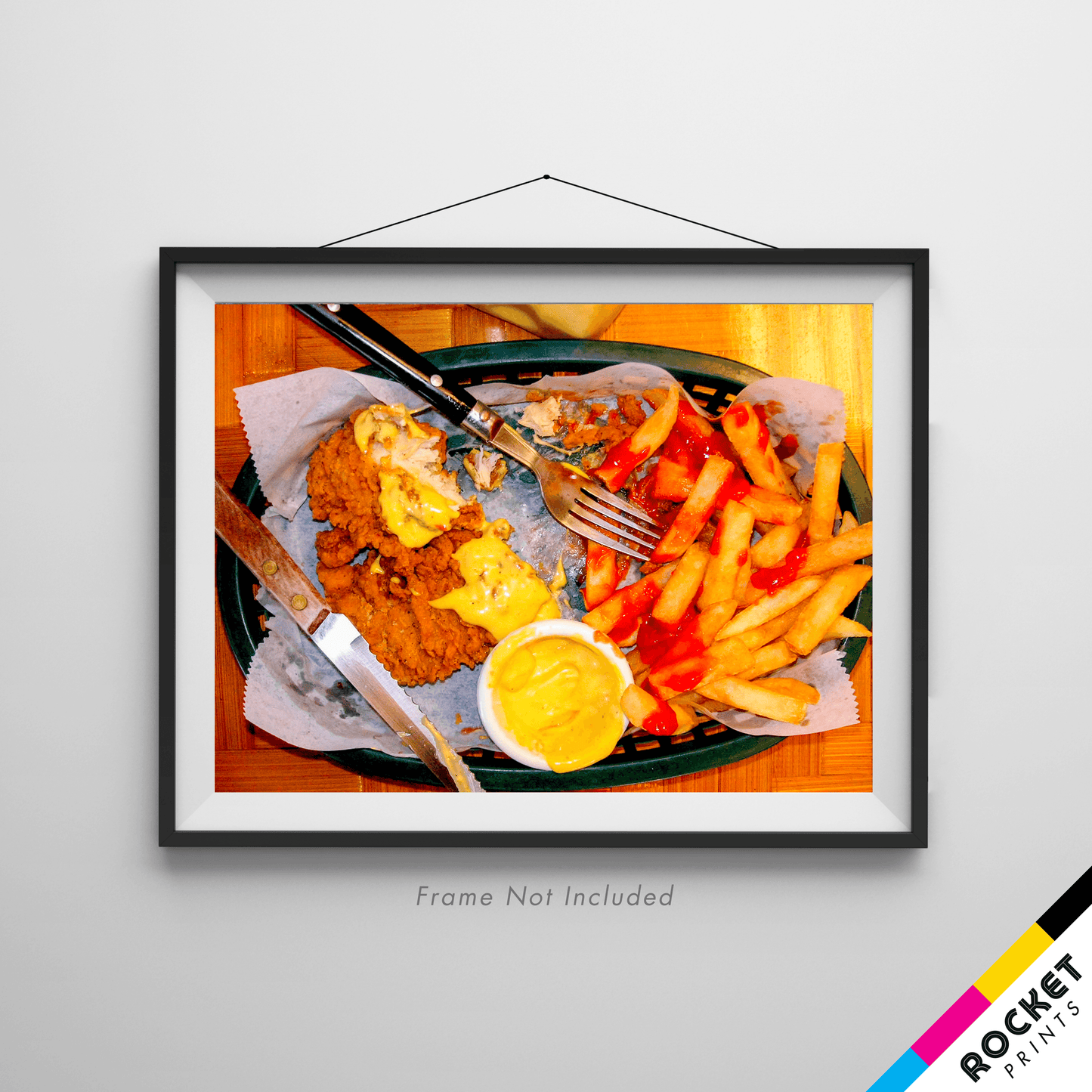 Fish And Chips Liz Lemon Office Poster Print