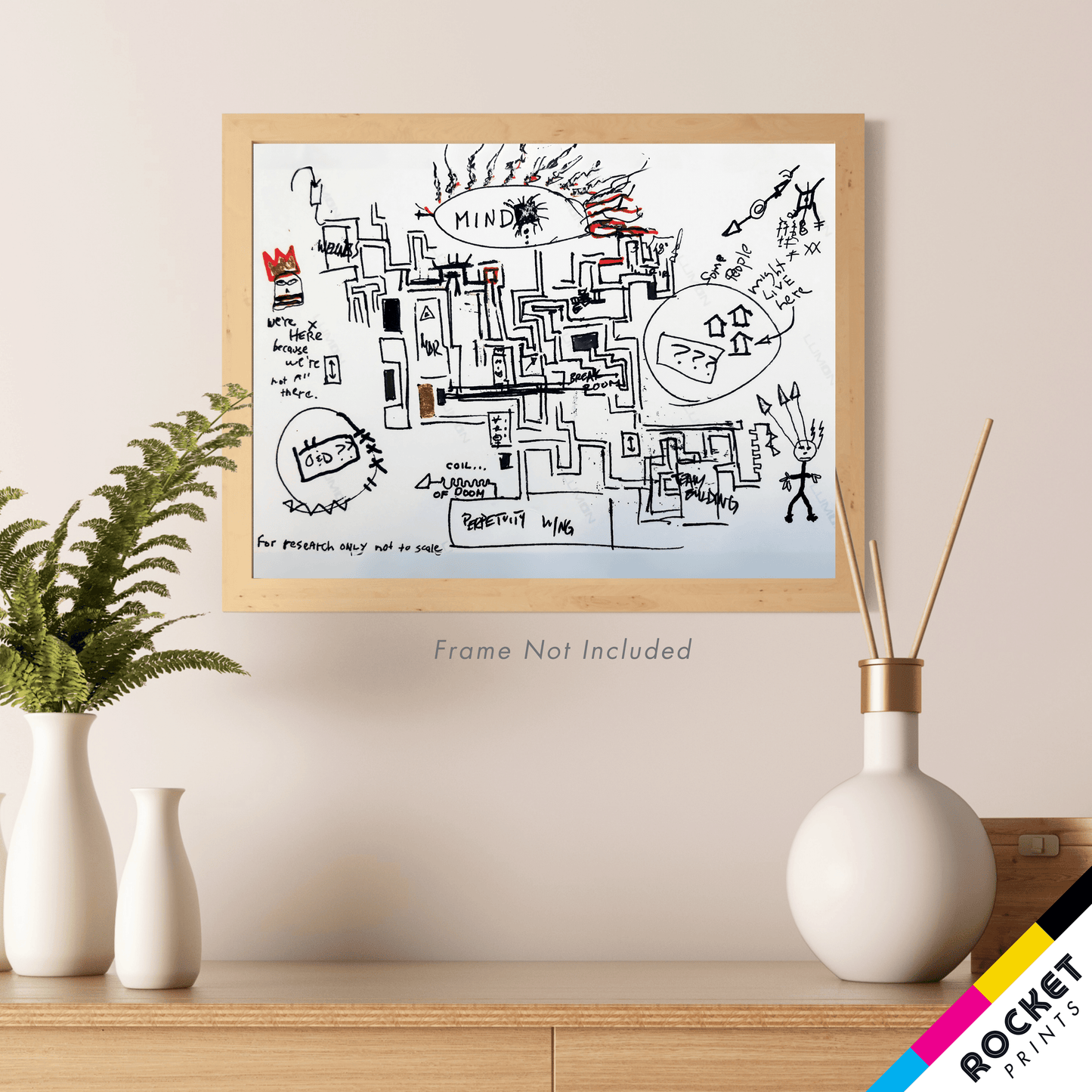 Petey's Map of Lumon Severed Floor - Poster
