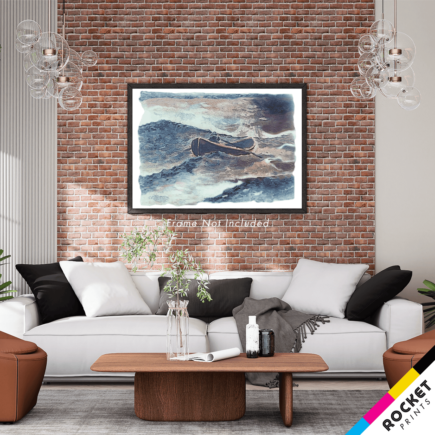 Lone Fisherman Sean Maguire Office Painting Poster