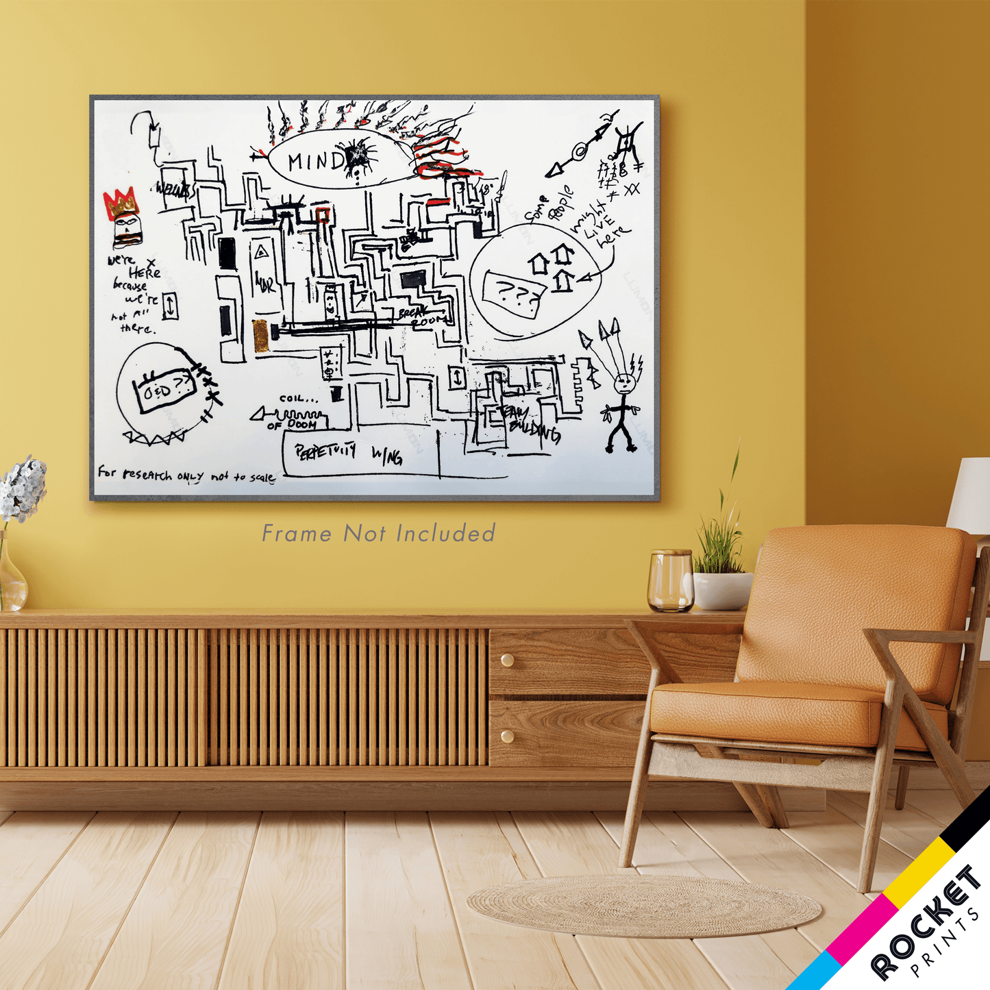 Petey's Map of Lumon Severed Floor - Poster