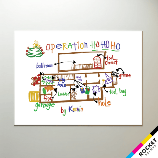 Kevin McCallister's Operation Ho Ho Ho Poster