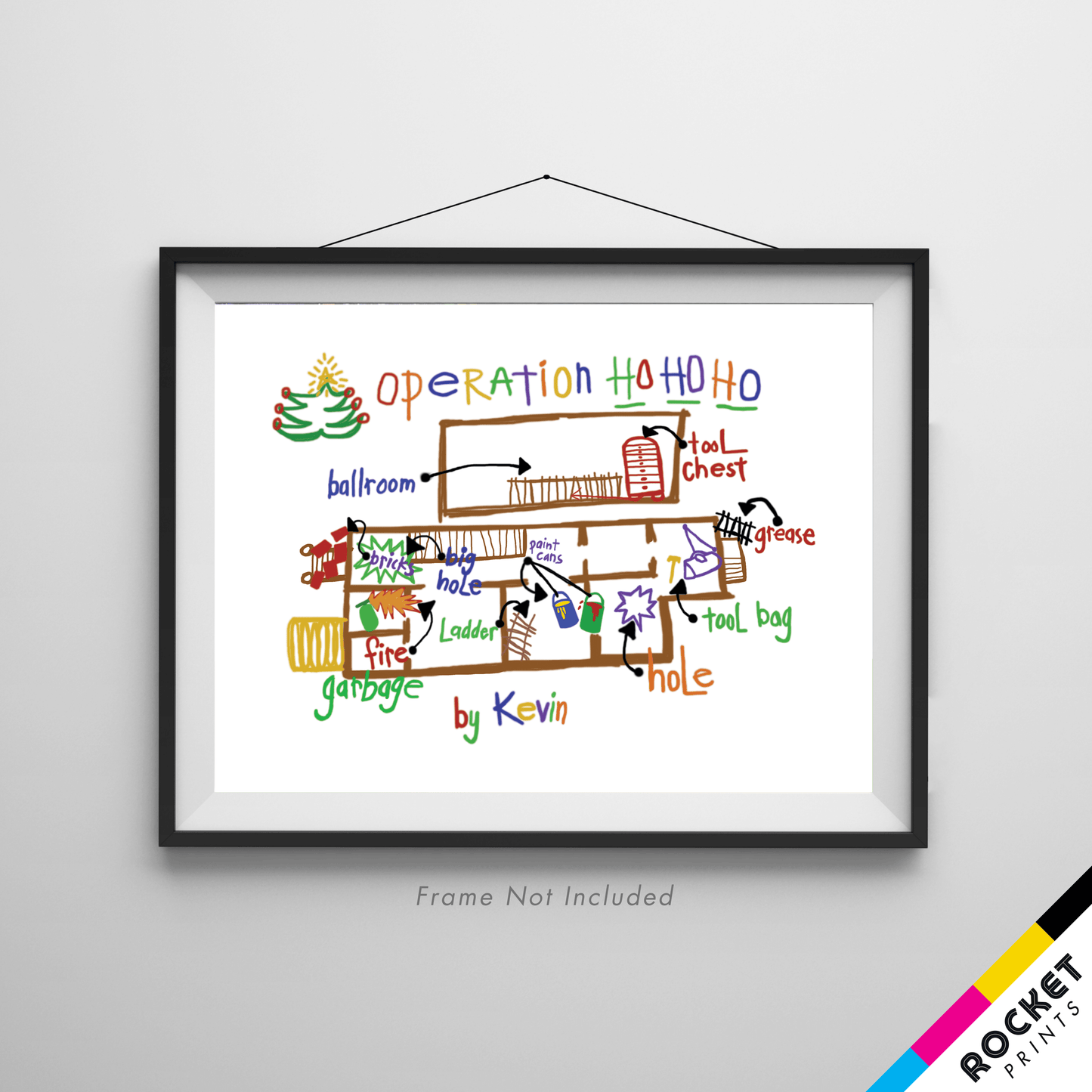 Kevin McCallister's Operation Ho Ho Ho Poster