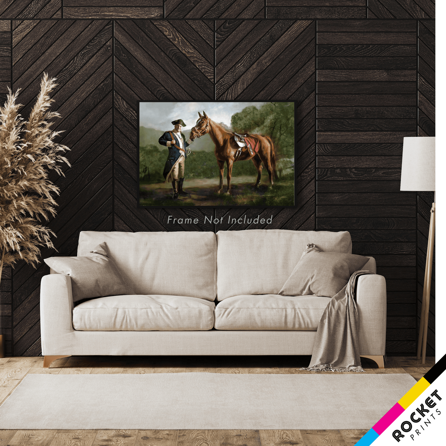 Napoleon Tony Soprano And Pie-O-My Horse Painting Poster