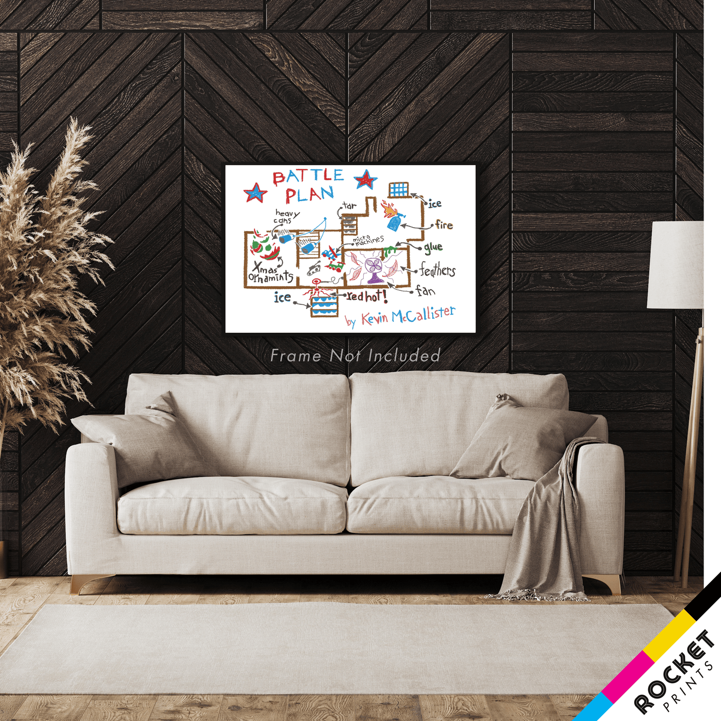 Kevin McCallister's Battle Plan Poster