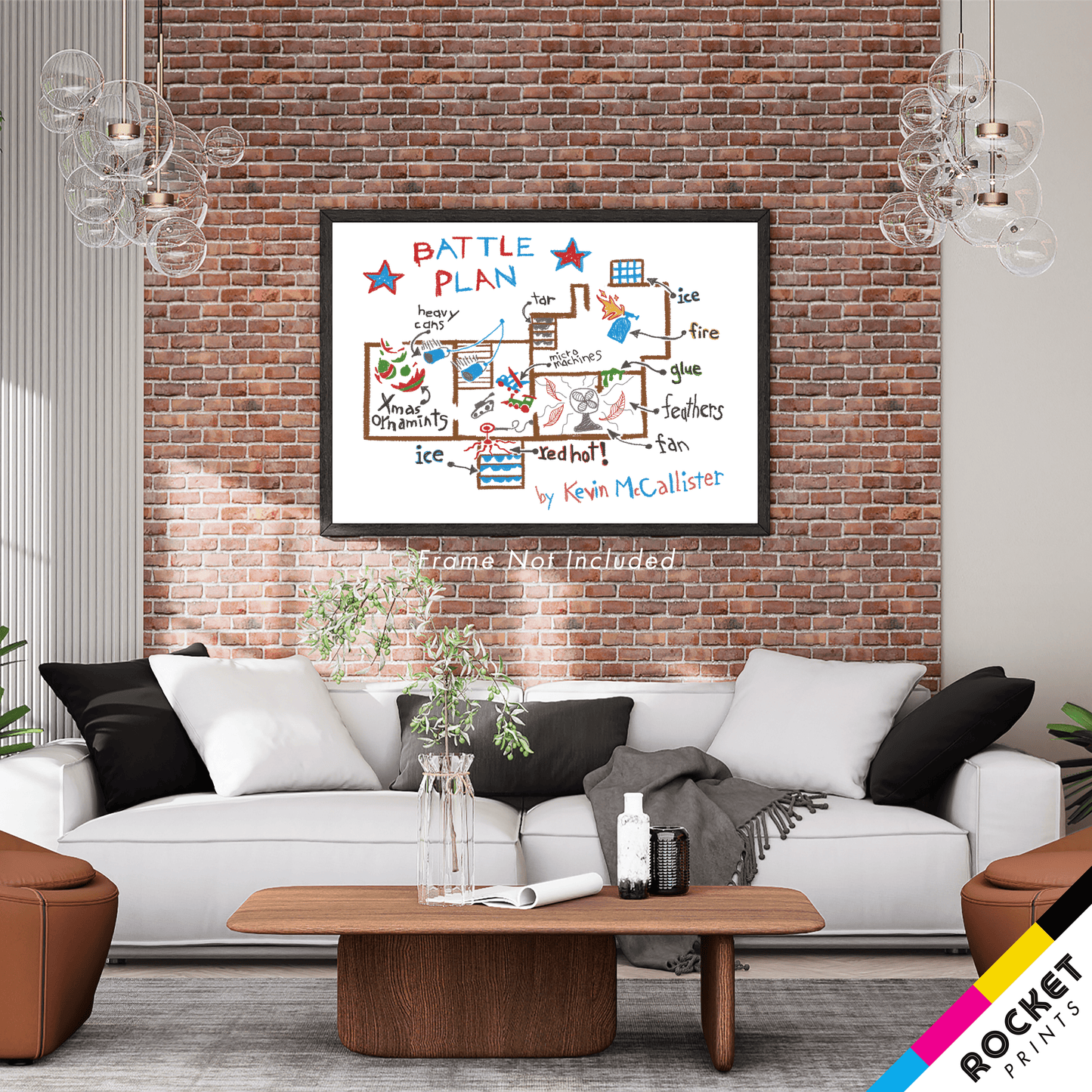 Kevin McCallister's Battle Plan Poster
