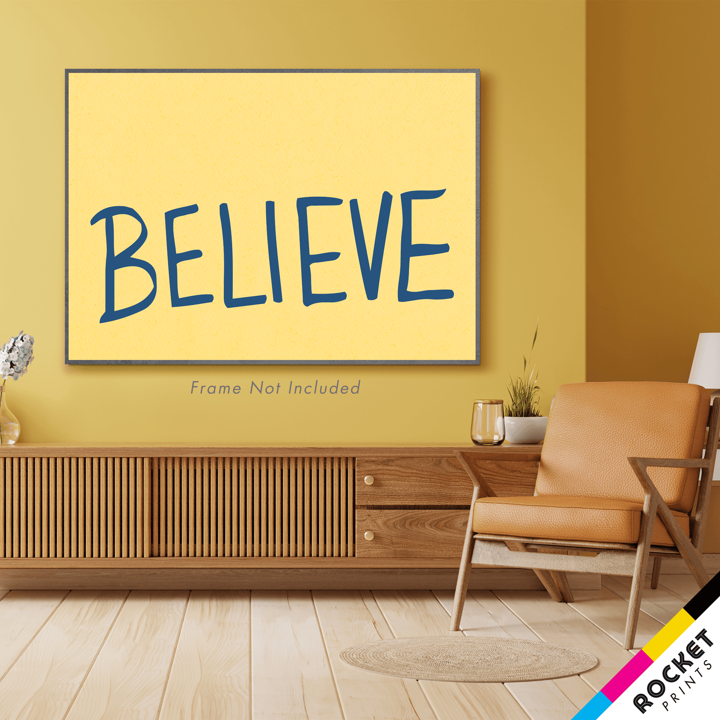Believe Sign Poster