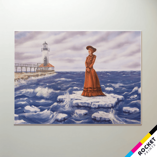 Sarah Nelson Quindle Portrait Painting Poster