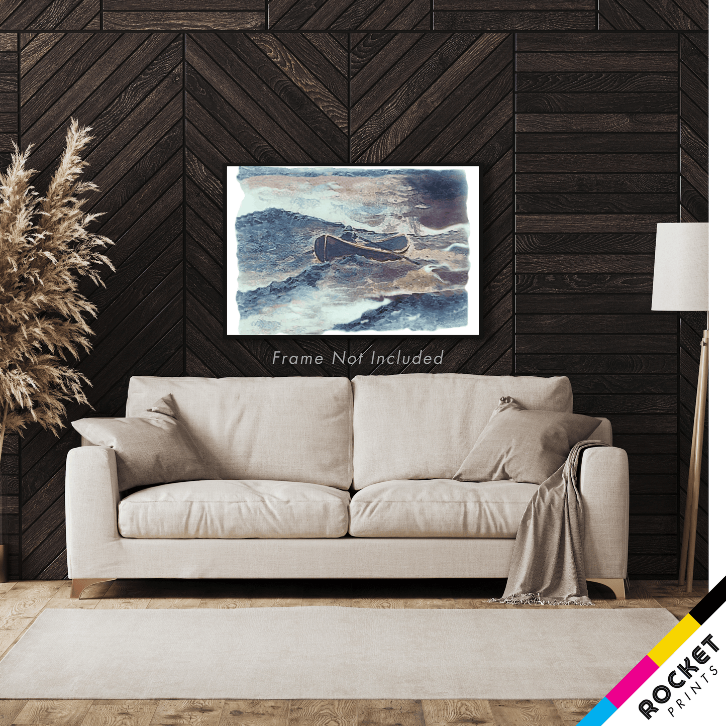 Lone Fisherman Sean Maguire Office Painting Poster