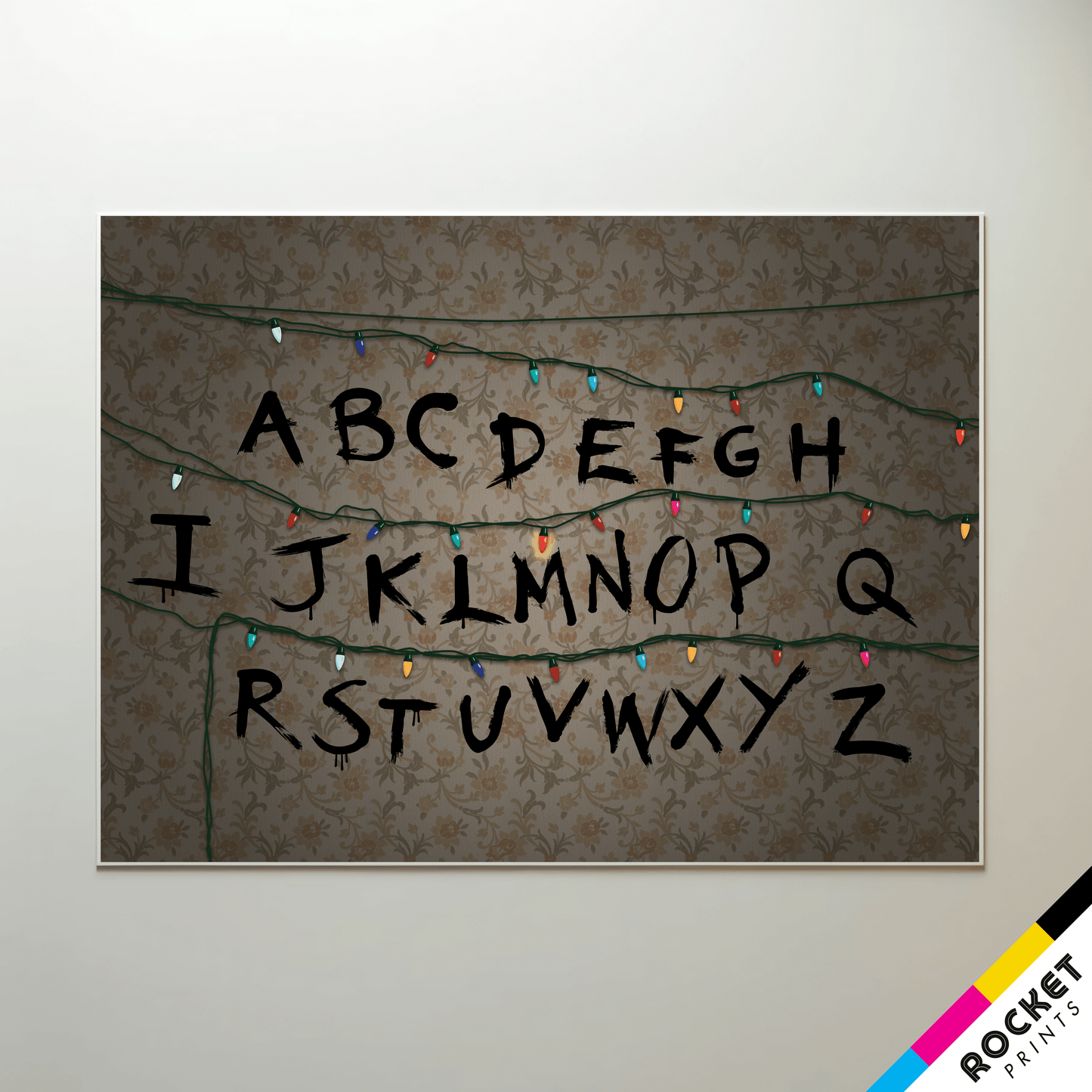 Alphabet Wall Poster Print