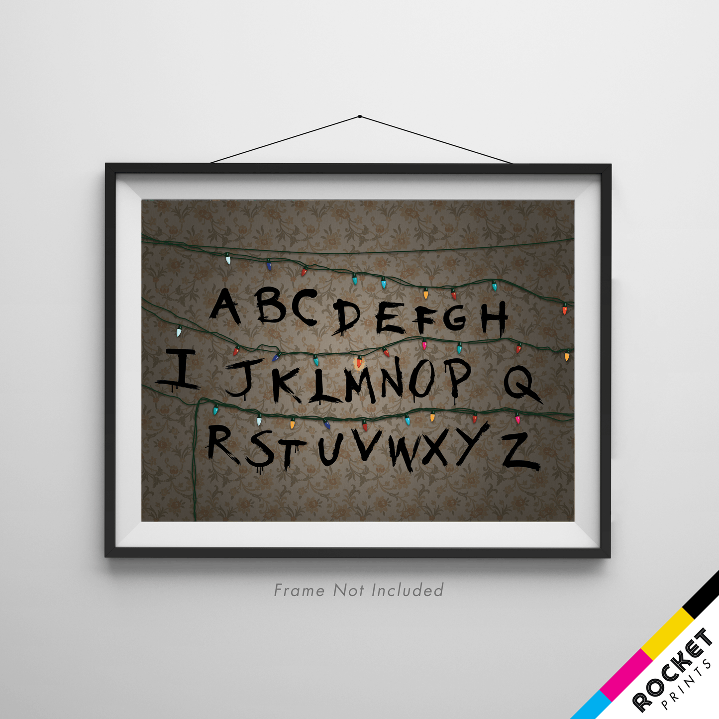 Alphabet Wall Poster Print