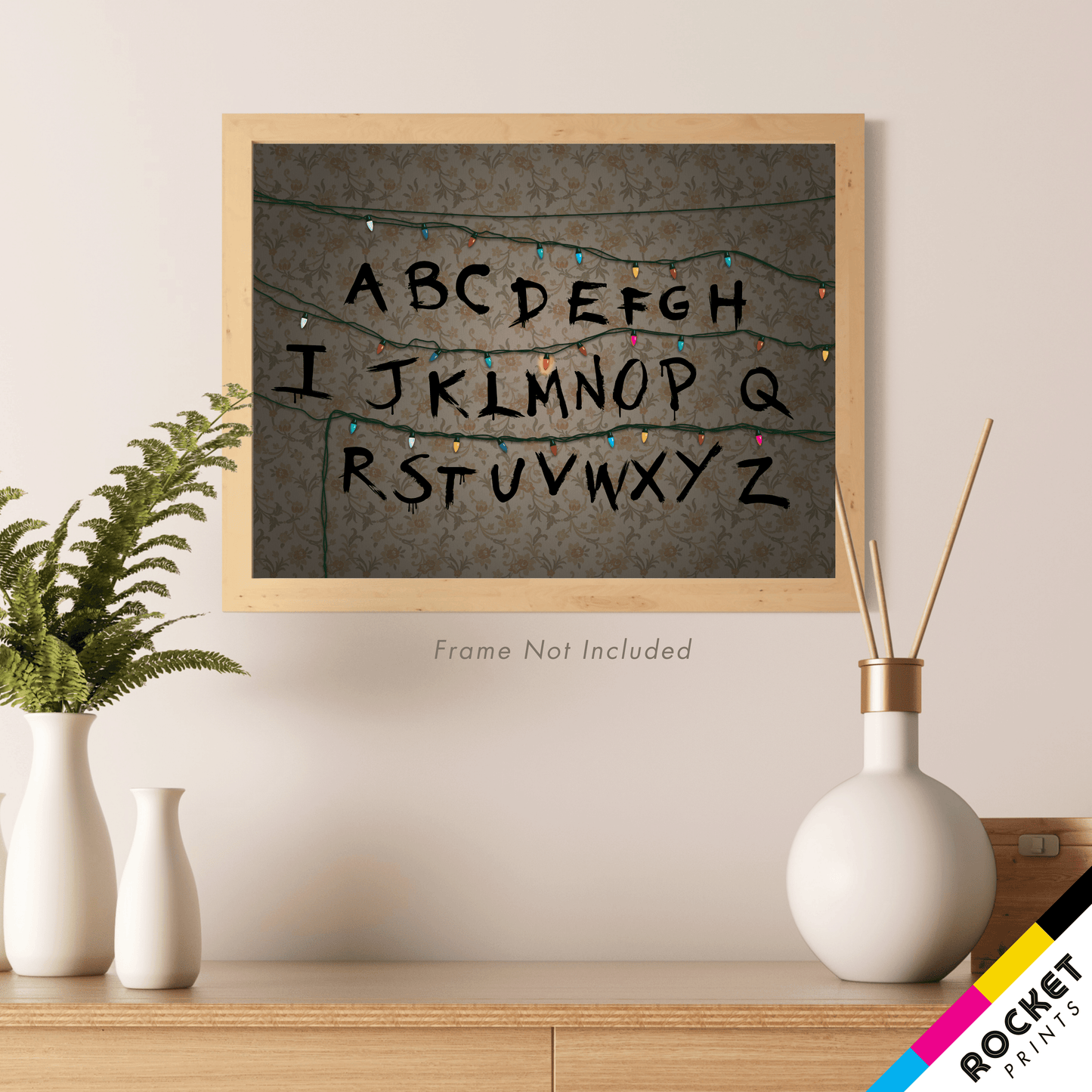 Alphabet Wall Poster Print