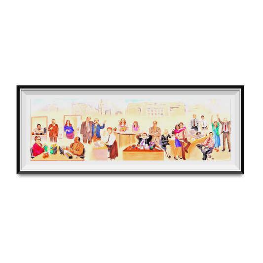 Pam's Mural Painting Poster
